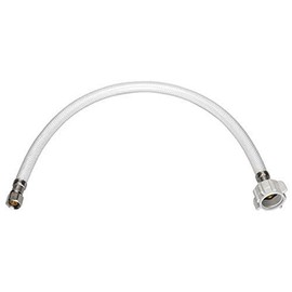 Moen 7238-16-12-1 INC/FAUCETS 1/2" Female Iron Pipe x 7/8" B x 16", Reinforced Poly Vinyl Toilet Connector