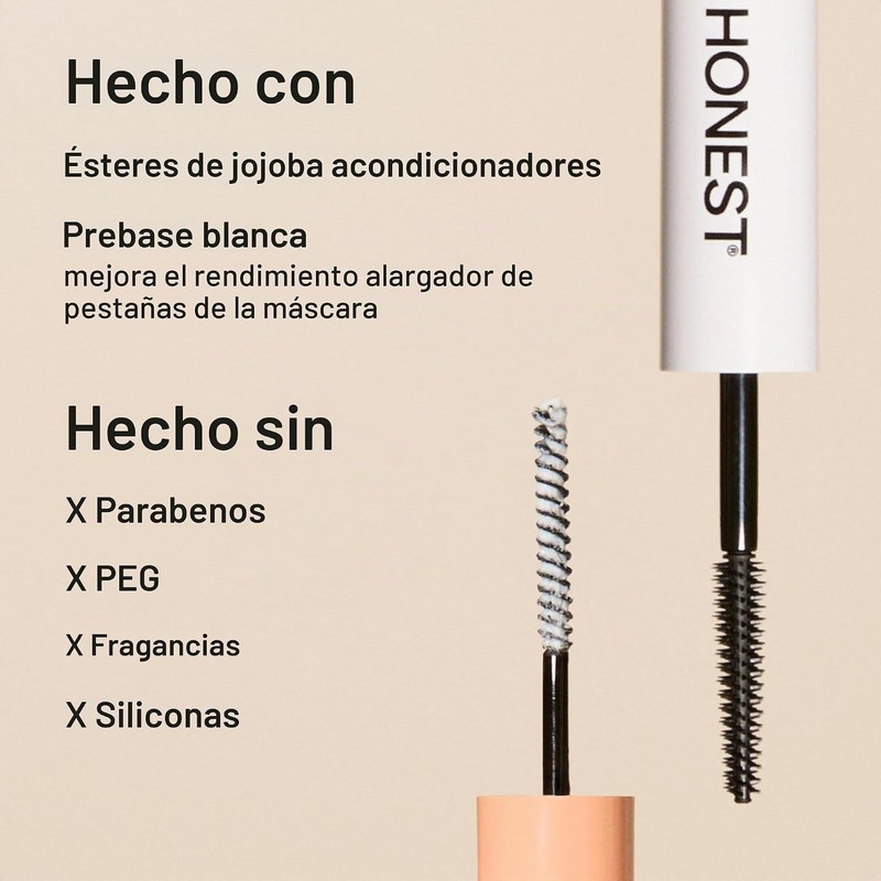 The Honest Company Extreme length mascara y primer, 0.20 Fl