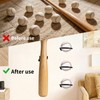 Ticway 1 Set Baseball Bat Wall Mount Metal Holder for