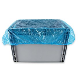 FRANZ MENSCH Hygostar Cover Light LDPE Pack of 10 Blue L 125 cm W 105 cm H 25 cm