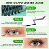 RoseFlower DIY Lash Extension Kit Lash Clusters 551pcs - D