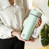 Portable Electric Kettle Upgraded 304 Stainless Steel Small Travel Boil