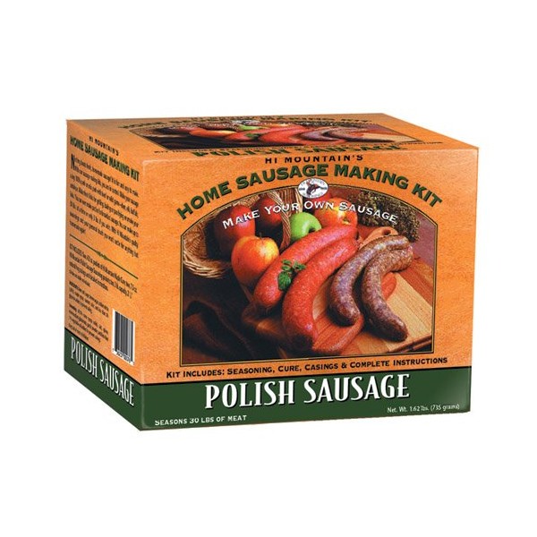 Hi Mountain Seasonings - Polish Sausage Kit - Make your Own Delicious Sausage