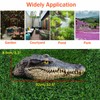 iFCOW Floating Crocodile Head, Pond Alligator Head, Decoy, Pool Accessories,
