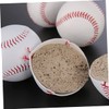 KOMBIUDA 2pcs Baseball Training Balls Soft Filled Bouce Balls Baseball