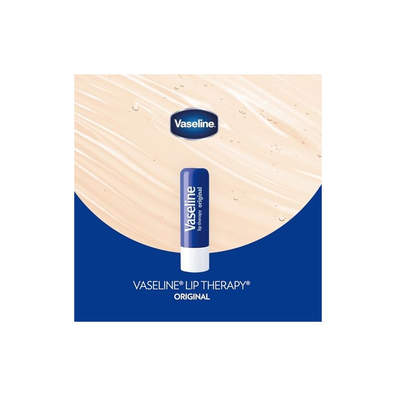 Lip Therapy Original Petroleum Jelly by Vaseline for Women -