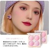 PINKCOCO Blending Mood Cheek Blusher Palette 4 Color Blusher 02#Bluberry