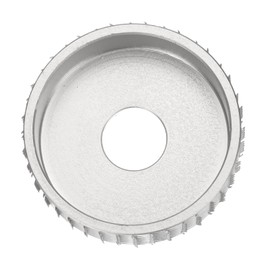 HARFINGTON Wood Carving Wheel with 5/8" Arbor Fits 4" Angle Grinder 3" Wood Shaping Grinding Disc Cutting Wheel Attachments for Wood Cutting Polishing Grinding