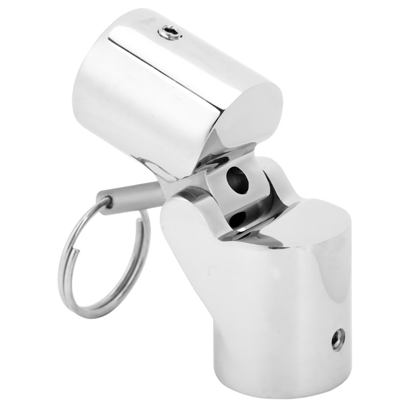 Marine Boat Pipe Connector Stainless Steel Folding Swivel Coupling Tube