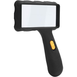 Magnifying Glass with Light, 7X Desktop Handheld Large Magnifying Glass, USB Battery Powered Reading Magnifier for Seniors Reading, Soldering, Inspection,