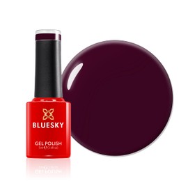 Bluesky -Gel -Nagellack, dunkler Kastanienbraun, Mini, A072, rot, langlebig, chipbeständig, 5 ml erfordert die Trocknung unter UV -LED -Lampe