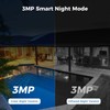 Hiseeu Outdoor Security Camera Waterproof Home Security CCTV WiFi Surveillance