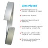 Spring Washers M5 Split Ring, Galvanised Steel Helix Lock Washer