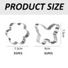 2Pcs Baking Cookie Mold, Flower Shape, Flower, Butterfly Cookie Mold,