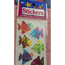 OTC Vintage Stickers OTC Prism Fish Taiwan New Pack