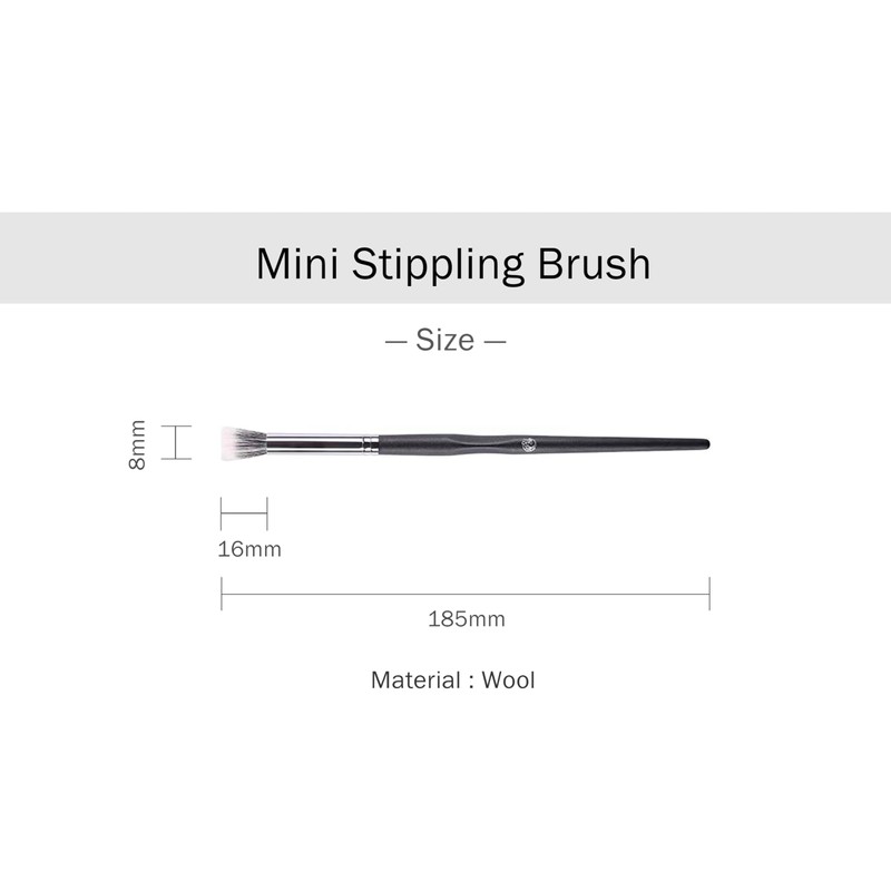 ENERGY Mini Dabbing Brush, Precise Highlight Brush, Detail Blending Brush