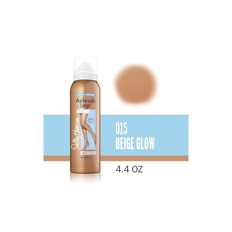 Sally Hansen Air Brush Legs Beige Glow, 4.4 Oz, Pack