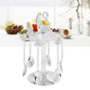 Swan Coffee Spoons Set Mirror Polished Strong Construction Swan Base