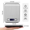 Mumoo Bear Food Scale, 5kg/11lb Multifunction Digital Kitchen Scale with