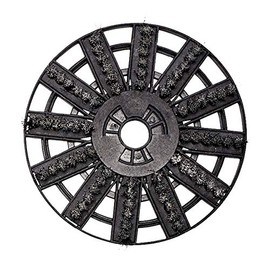 kwb by Einhell Steel Sanding Brush, Wall Processing System Accessories (Diameter 180 mm, Suitable for Working on Concrete or Removing Wallpaper Residue, Suitable for Wall Processing System TE-DW 180)