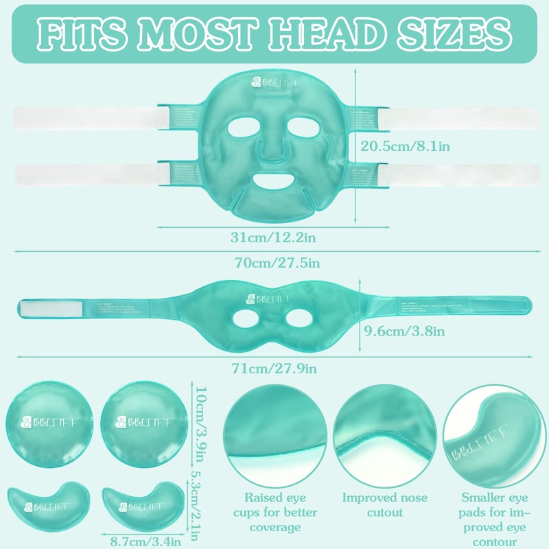 BBLTIFF Cooling Mask Face