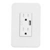 15A WiFi Smart Wall Socket Partition Control USB Interface Remote