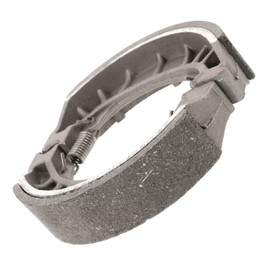 BUGUUYO Motorcycle Rear Brake Shoes Metal Spring Drum Brake Pad for Mini Bike Moped Parts