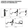 URBAN ZWEIRAD - Bicycle wall mount - bicycle mount suitable
