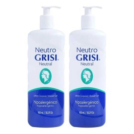 Jabón Corporal Hipoalergenico Grisi Neutro 2 Pzas De 900 Ml