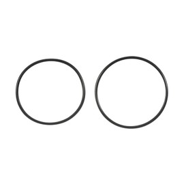 MECCANIXITY Nitrile Rubber O-Rings 48mm 50mm OD 44mm 46mm ID 2mm Thick Seal Gasket, Black 20in1 Set