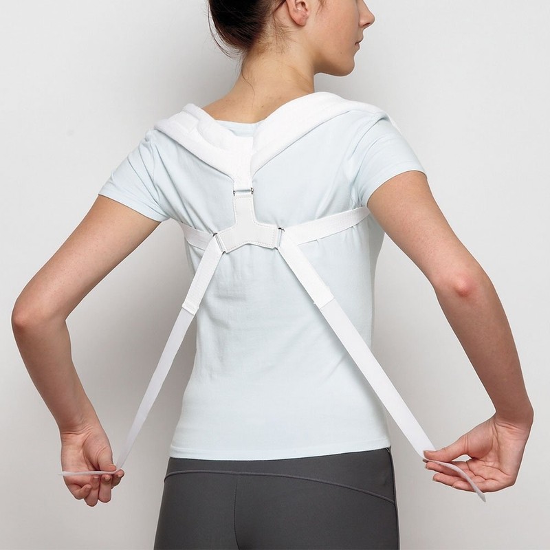 LP Support 901 Haltungskorrektur - Schlüsselbeinbandage, Größe:M, Farbe:weiss