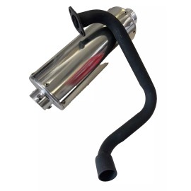 COOLSTER Exhaust Muffler Pipe for Coolster Go Kart GK-6150