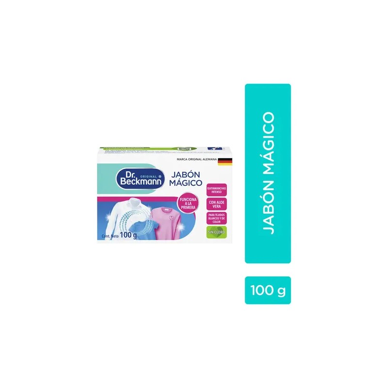 Jabón de Lavandería en Barra Dr. Beckmann Jabón Mágico 100g