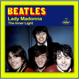 The Beatles- Lady Madonna b/w The Inner Light- Pic Sleeve #1 - No Record