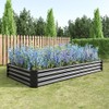 Aursrenty Raised Garden Bed Kit, One Size, Black