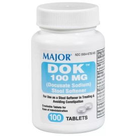 ON CONTAINER DOK 100 MG SGC 100ct UNBOXED   docusate sodium ORAL CAPSULE 100 MG