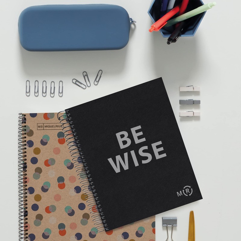 Miquelrius - Be Eco A5 Notebook 80 Sheets 90gsm 5