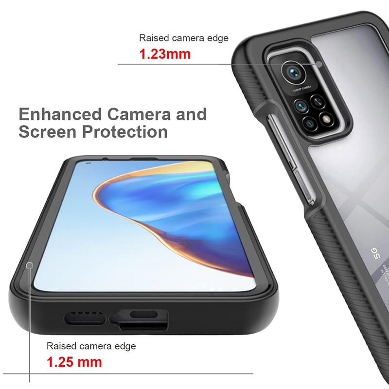 Elubugod Case for Xiaomi Mi 10T 5G Case Cover,Anti-Fall and