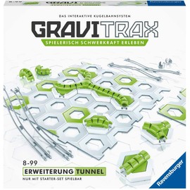 Ravensburger GraviTrax 26820 7 Expansion Tunnel Set (Toys STEM Programming Ball Rolling)