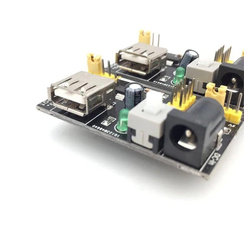 MB102 Breadboard Power Supply Module 3.3V/5V for Arduino Board Solderless