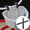 CLISPEED Adjustable Bicycle Basket Strap for Boys and Girls Leather