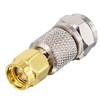 BOOBRIE RF Coaxial Antenna Adapter SMA Male to F Male