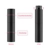 Tekson 4PCS 10ML Perfume Atomizer Travel, Refillable Cologne Containers, Dispenser