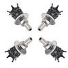 Lunsom License Plate Screws Fastener Bling Mounting License Plate Bolts