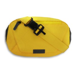 Hunterson Sling Bag for Men and Women - Trendy Crossbody Bag for Travel or Festivals, Multifunctional and Spacious, Water Resistant, Yellow