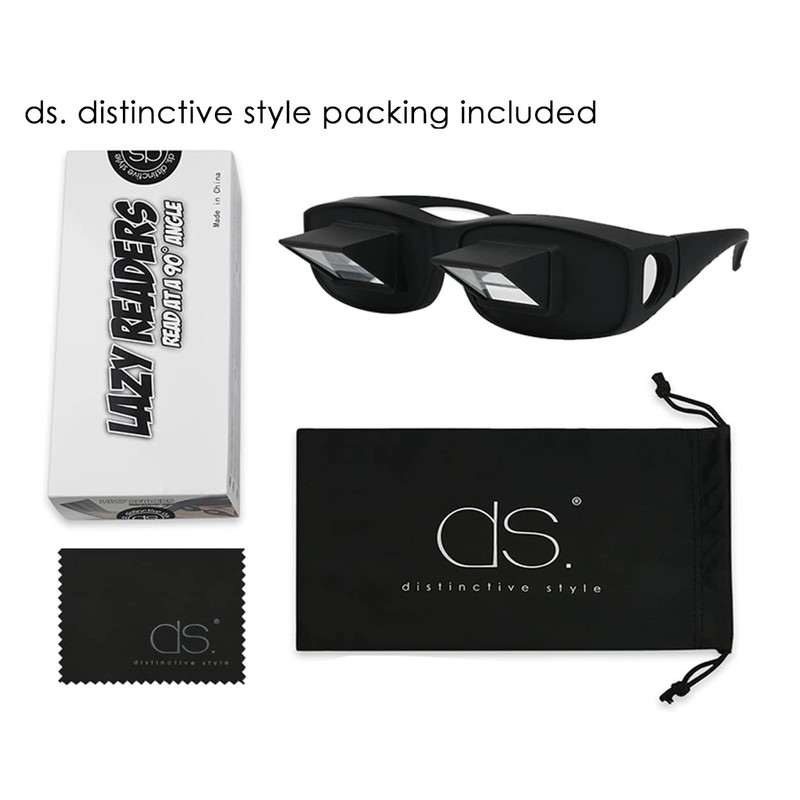 DS. DISTINCTIVE STYLE Lazy Readers Glasses Prism Glasses Lying Down