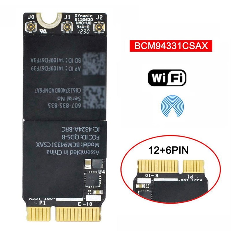 ChenYang CY Bluetooth Wireless WiFi Card Adapter BCM94331CSAX BCM94331CSDAX BCM4331