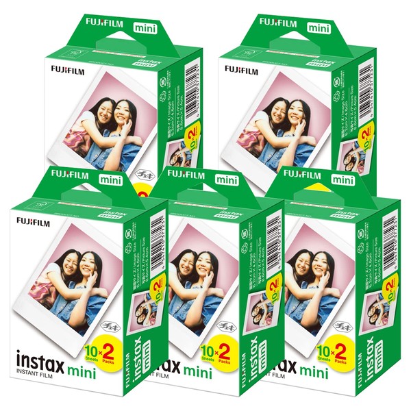 New Fujicheki Film Instax Mini 2P x 5, Total of