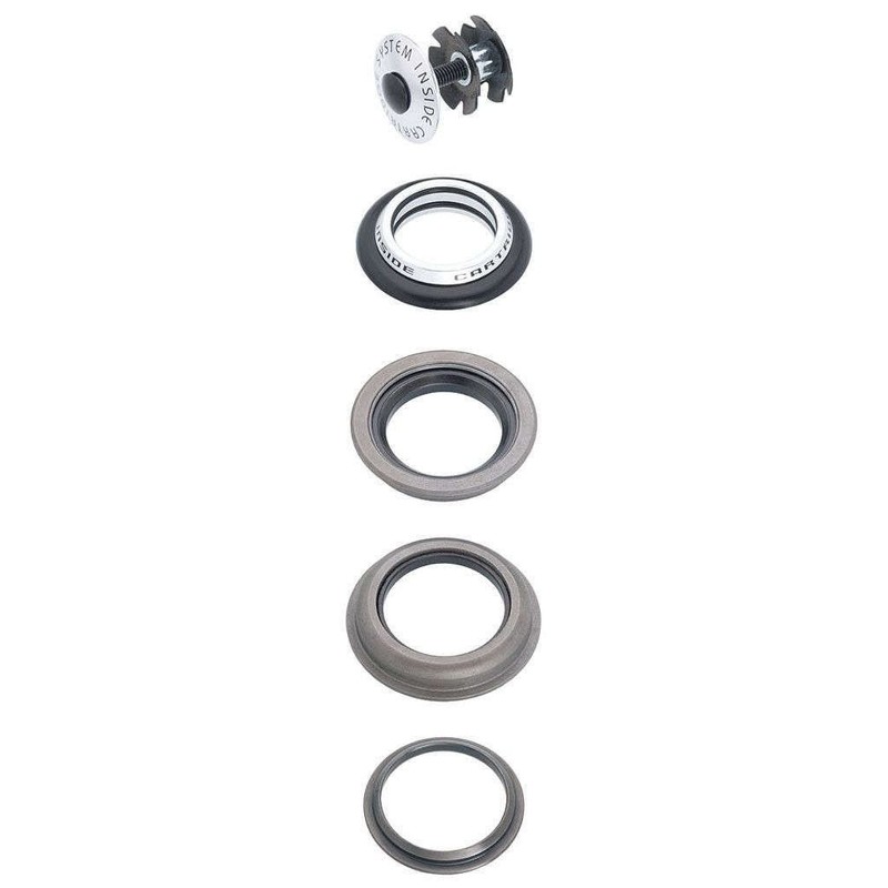 Point Headset Semi-Integrated Loo A-Head 1 1/8, Aluminium, black