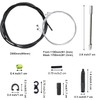 Bicycle Brake Cable Set of 2 Universal Cable Housing Kit